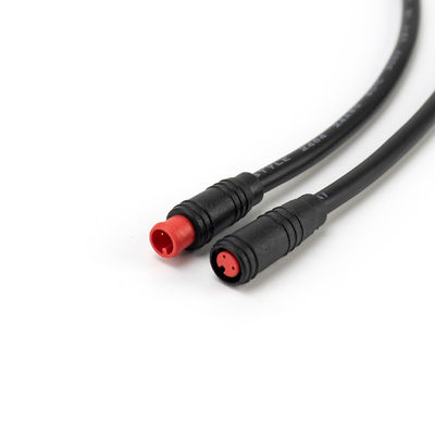Мини водоустойчивый PVC 2A Cuurent кабельного соединителя IP65 M8 классифицируя пользу Ebike