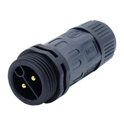 IP67 Стойкость электронного водонепроницаемого соединителя ПА66 Включатель для светодиодных ламп / транспортных средств