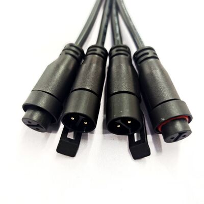 New Type Connector K16 IP67, Industrial Push Waterproof Connectors, LED Lighting K16 Male Female Plug